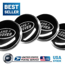 4Pc For Range Rover Sport Badge Center Caps Gloss Black Wheel Hub Caps 63mm picture