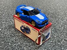 Nissan GT-R GTR Blue Keychain Hot Wheels Matchbox picture