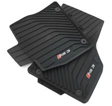 Original Audi RS3 8V (2012-2020) All-Weather Rubber Front Floor Mats Carpets LHD picture