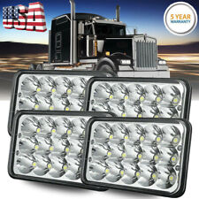 4X LED Headlights For Freightliner FLD120 FLD112 4''x6'' Light Hi/Lo Sealed Beam picture