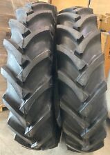 2 New Tires & 2 Tube 12.4 38 BKT Tr135 R-1 R1 14 Ply Tubeless Rear 12.4x38 picture