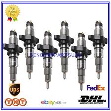 6X Fuel Injectors 0445120075 for Cummins 6L ISLE QSL Holland T6 T7 Iveco Case IH picture