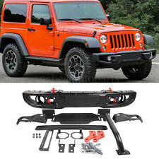 10th Anniversary Style Front Bumper W/ PDC Fit For 07-18 Jeep JK Wrangler picture