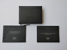  BENTLEY 2012 CONTINENTAL SUPERSPORTS CONVERTIBLE  OWNER'S MANUAL INCLUDES ISR picture