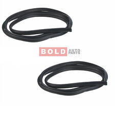 For Porsche 911 65-94 COUPE Set Left+Right Door Seal Weatherstrip Rubber Gasket picture