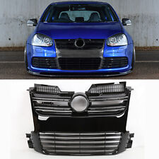 New Gloss Black R32 Style Front Bumper Grille for  Golf 5 V MK5 2005-2009 picture