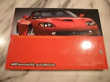 2001 Ferrari 550 Barchetta Pininfarina Owners Manual picture