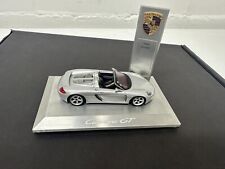 Porsche Carrera GT Car Model w/ Display New Owner Gift Genuine Original W picture