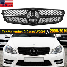 AMG Grille W/ Emblem Grill For Mercedes Benz C-Class W204 C250 C280 C300 2008-14 picture