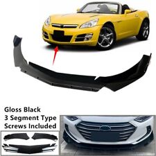 Universal Fit For Saturn Sky 07-10 Front Lower Lip Splitter Spoiler Black 2Layer picture