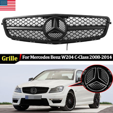 AMG Grille Grill W/LED Star For Mercedes Benz W204 C200 C250 C300 C350 2008-2014 picture