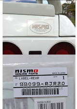 NISMO sticker old logo BNR32 R32 Skyline GT-R Economy Shipping 99099-RJR20 picture