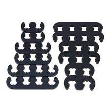 2Sets 7mm 8mm Black Spark Plug Wire Separators Dividers Looms 9728 for SBC BBC picture