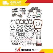Full Gasket Set Pistons Bearings Fit 04-06 Subaru TURBO DOHC EJ255 EJ257 picture