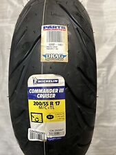 Michelin Commander III 200/55 R17 Rear Cruiser Tire fits Harley Davidson picture