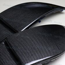 Carbon Fiber Fog Light Bumper Bezel Cover Caps For 04-05 Subaru Impreza WRX STi picture