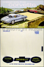 1963 Corvette Sting Ray Owners Manual Package with Plastic Envelope 63 Owner picture