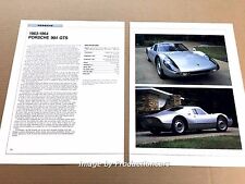 1963 1964 Porsche 904 GTS Original Car Review Print Article J670 picture