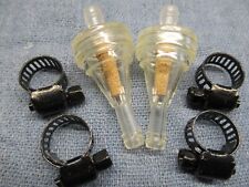 2 GAS MINI In Line FILTER 4 Clamps BMW Airhead r75/5 r75/6 r90s r100rs r69S  picture