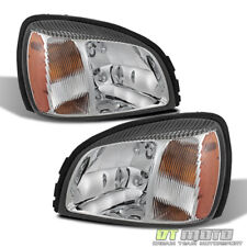 2000 2001 2002 2003 2004 2005 Cadillac Deville Replacement Headlights Headlamps picture