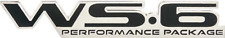 Reproduction Black Rear Bumper Emblem 1996-2002 Pontiac Firebird Trans AM WS6 picture