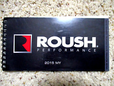 2015 Mustang Roush Factory Original Performance Edition Owners Guide Exceptional picture