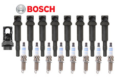 Bosch OEM Ignition Coil & Spark Plug Double Platinum (8set) for BMW V8 5 7 X5 X6 picture