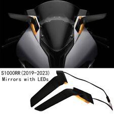 Rear View Mirrors wind wing Rearview w/light For For 20-2024 BMW S1000RR s1000rr picture