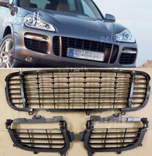 3PC Front Bumper Outer Vent Grille Fit For Porsche Cayenne Turbo S/GTS 2008-2010 picture