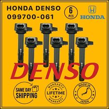 099700-061 OEM Denso 6 Ignition Coils For 2001-09 Honda Pilot Acura MDX 3.5L Vue picture