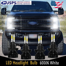 For Ford F250 F350 2017 2018 2019 2020 - 4X LED High Low Beam Headlight Bulb K9B picture
