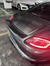 For 987 Porsche Cayman S 2006-2012 Real Carbon Fiber Ducktail Spoiler Rear Wing picture