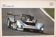 Factory Audi 24hr Le Mans 1999 - Rare Car Poster   :>)Stunning picture