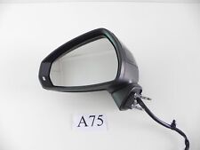 2019 AUDI S3 FRONT LEFT DRIVER SIDE DOOR REAR VIEW MIRROR BLACK OEM 502 +++ #A75 picture