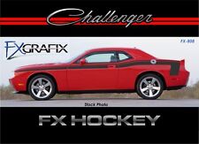 2008 - 2023 Dodge Challenger Hockey Style Body Graphics Dealer Quality Stripes picture
