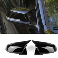 Pair Gloss Black M3 Style Mirror Cover Caps For BMW F20 F21 F30 F32 F36 M2 picture
