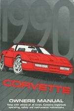 1990 Chevrolet Corvette Owners Manual User Guide Reference Operator Book Fuses picture