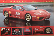 Ferrari 360 Modena Challenge Extremely Rare Stunning Car Poster Own It WOW picture
