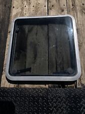 Deck Hatch 20 X 20 Aluminum Frame Low Profile Tinted Glass picture