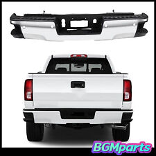 Rear Bumper Assembly with Sensor Hole For 14-18 Chevy Silverado GMC Sierra 1500 picture