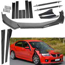 Carbon Fiber Front Bumper Lip Side Skirt/ Strut Rods For Pontiac G8 GTO  B picture