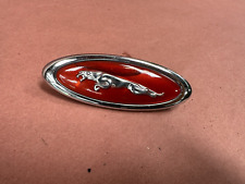 Jaguar XKR Front Left Fender Wing Logo Emblem Badge OEM 86K Miles picture