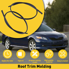 2 Black Rubber Roof Trim Molding For Toyota Camry 07 08 09 10 11 Car Accessories picture