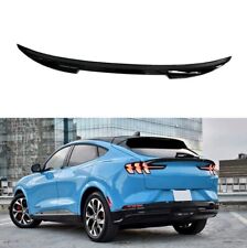 For 2021 -2022 Mustang Mach-E Rear Trunk Spoiler Wing Glossy Black Lid picture