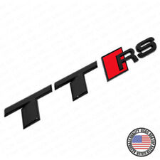 For Audi TT RS Gloss Black Rear Tail Badge Trunk Emblem Badge Logo Sport  picture