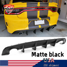 For 15-21 Dodge Charger SRT OE Style PP Rear Bumper Lip Diffuser Lower Valance picture