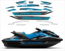 SEADOO GTR 230 2017 Graphics / Decal / Sticker Kit BLUE picture