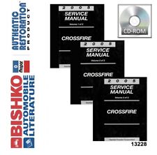 2005 Chrysler Crossfire Shop Service Repair Manual CD picture