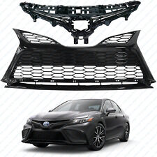For 2021 2022 Toyota Camry SE XSE Front Upper Lower Bumper Grille Assembly Set picture
