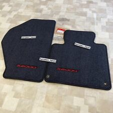 OEM Honda S2000 Black with Red Stiching Carpeted Set Floor Mat RHD Genuine New picture